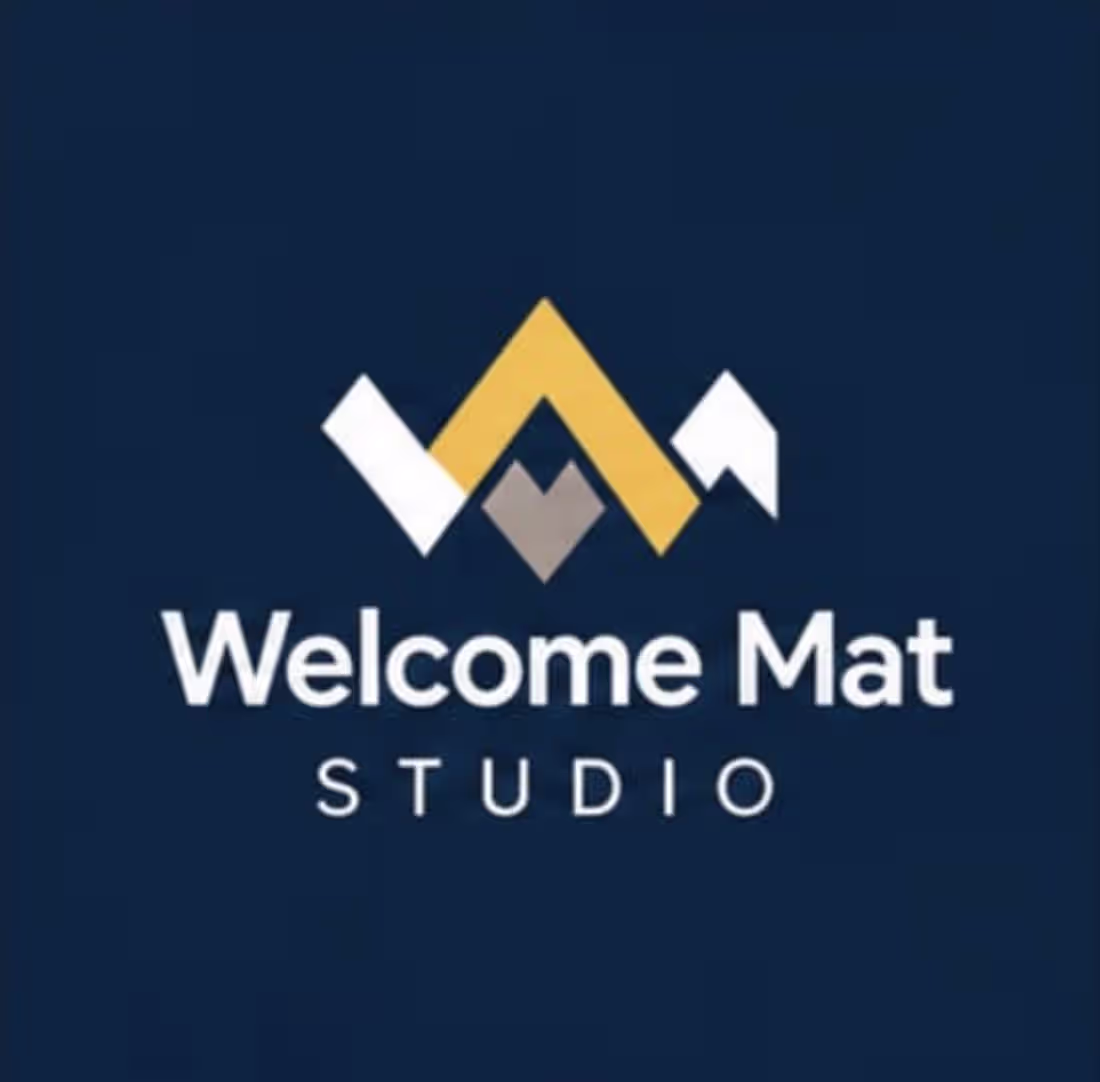 Cover image for welcome mat studio logo