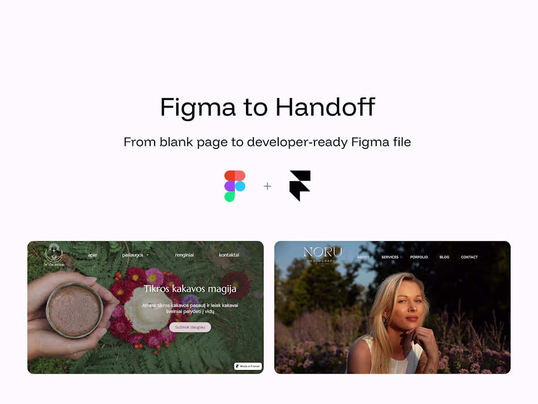 Cover image for Figma to Handoff