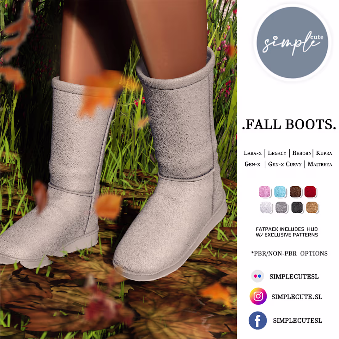 Cover image for simpleCUTE Digital Fashion Marketing Graphics