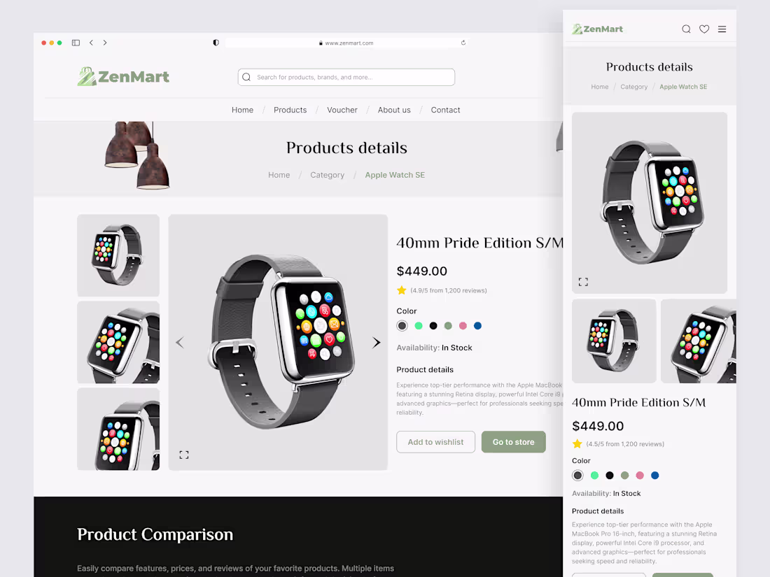 Cover image for  E-Commerce & Product Conversion UI (Shopify/Web)