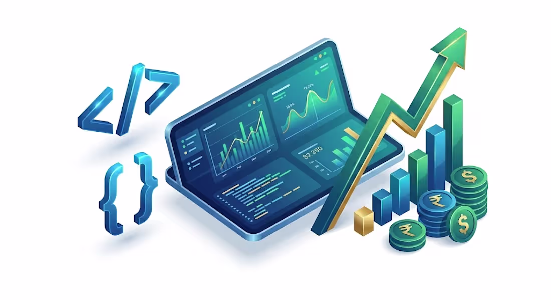 Cover image for Custom Data Dashboards & FinTech Development