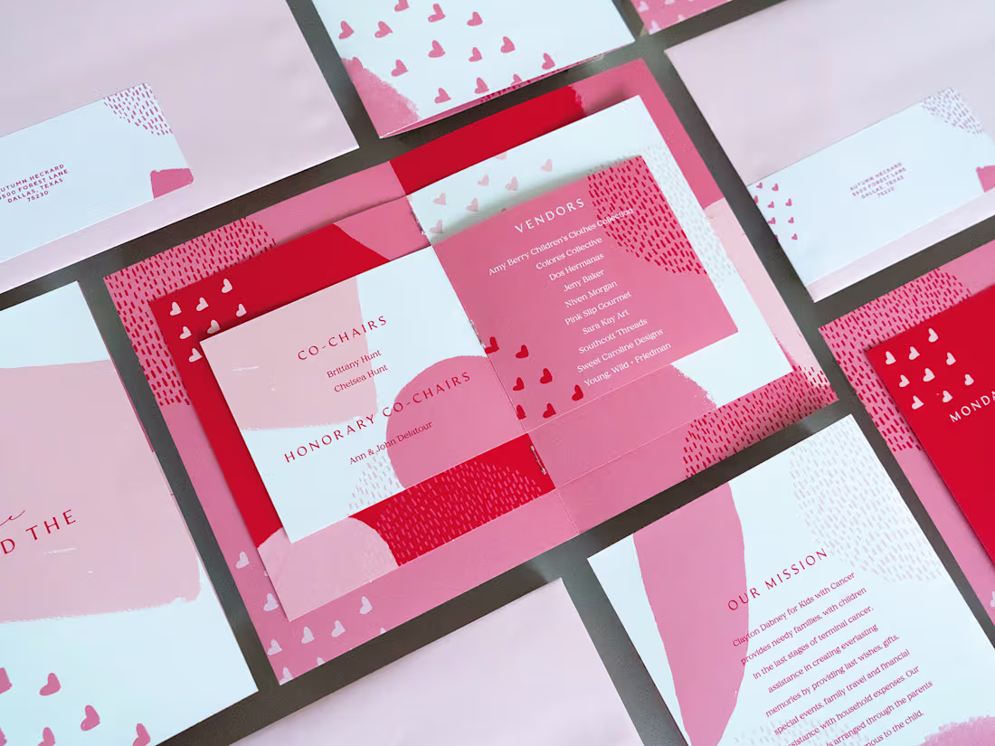 Cover image for Love Luncheon  Branding & Invitation