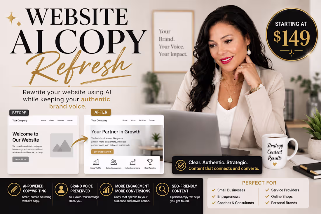 Cover image for Website AI Copy Refresh