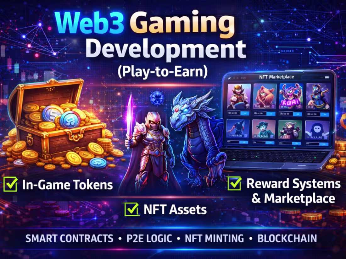 Cover image for Unity 3D Game Development for WebGL, Mobile, Multiplayer, P2E, G