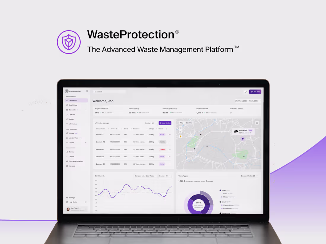 Cover image for Waste Protection - Application design