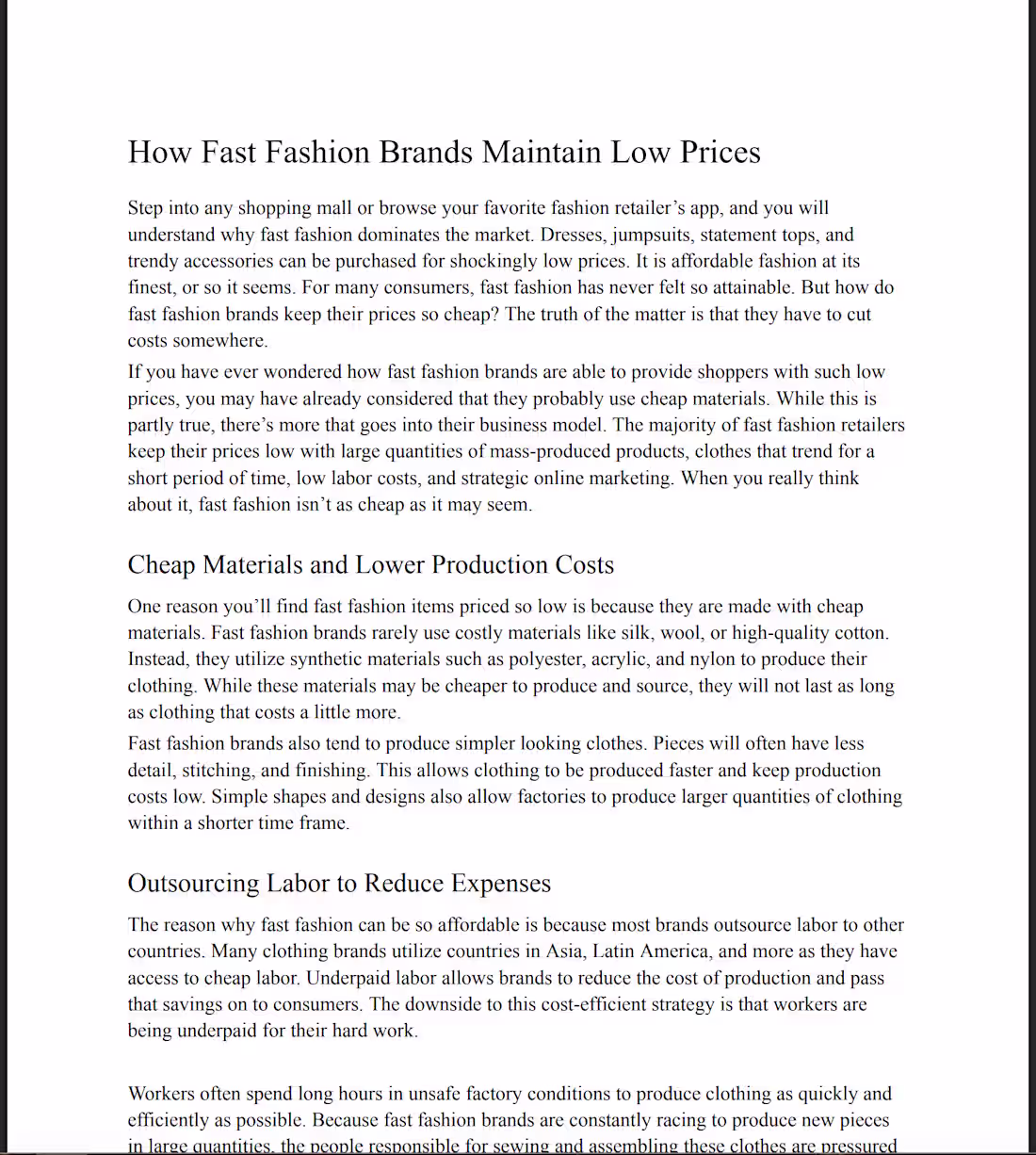 Cover image for Article Samples