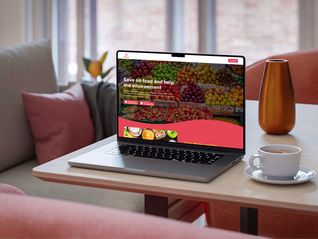 Cover image for Tekeya Landing Page Redesign
