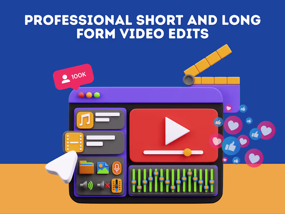 Cover image for Short and Long Form Video Edit