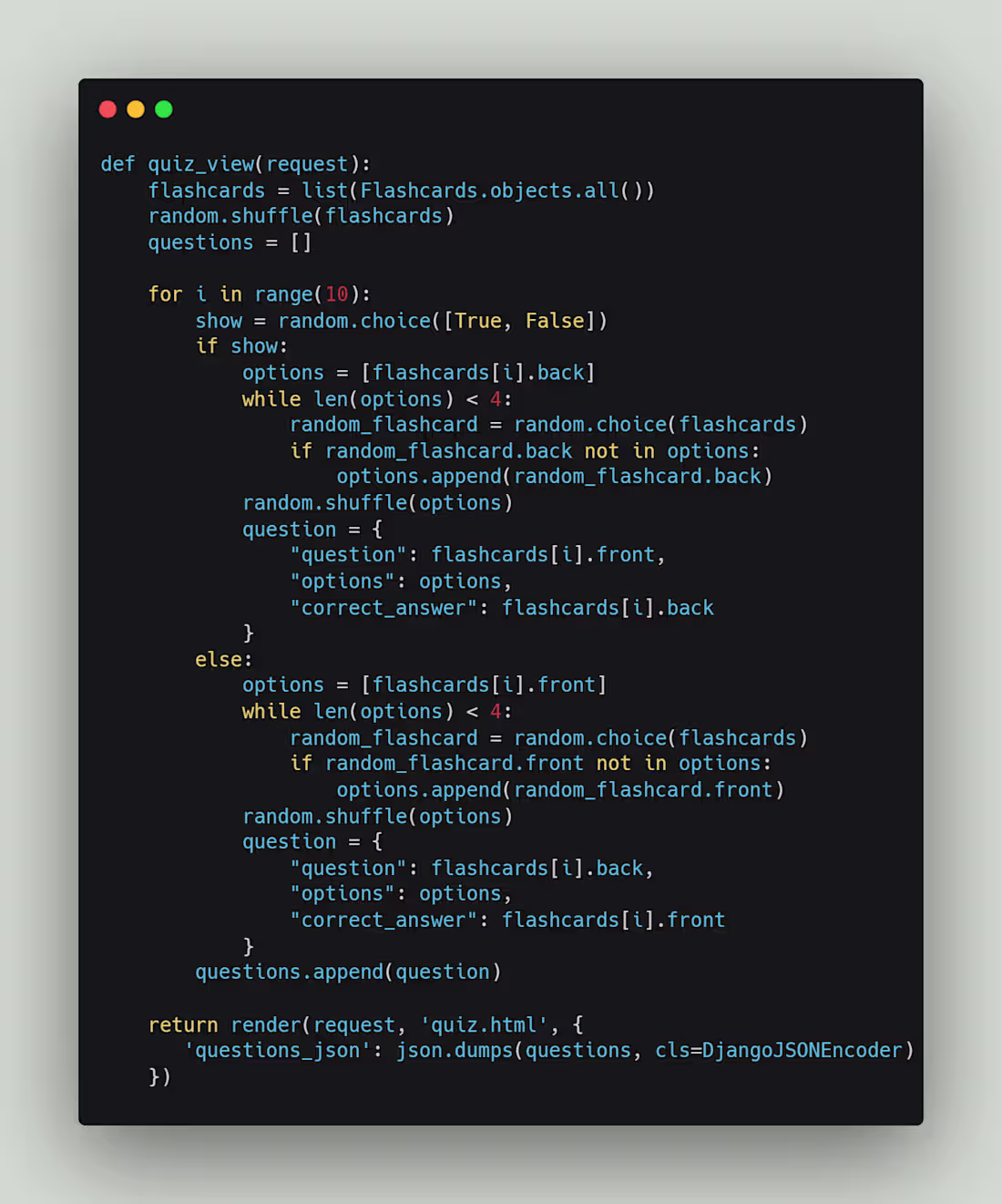 Cover image for Developed a dynamic backend module