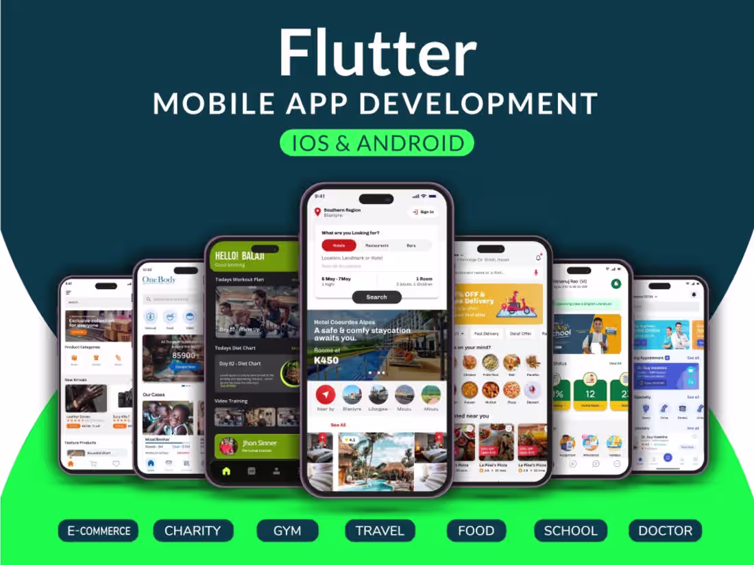 Cover image for I will do Flutter REST API integration and fix HTTP errors profe