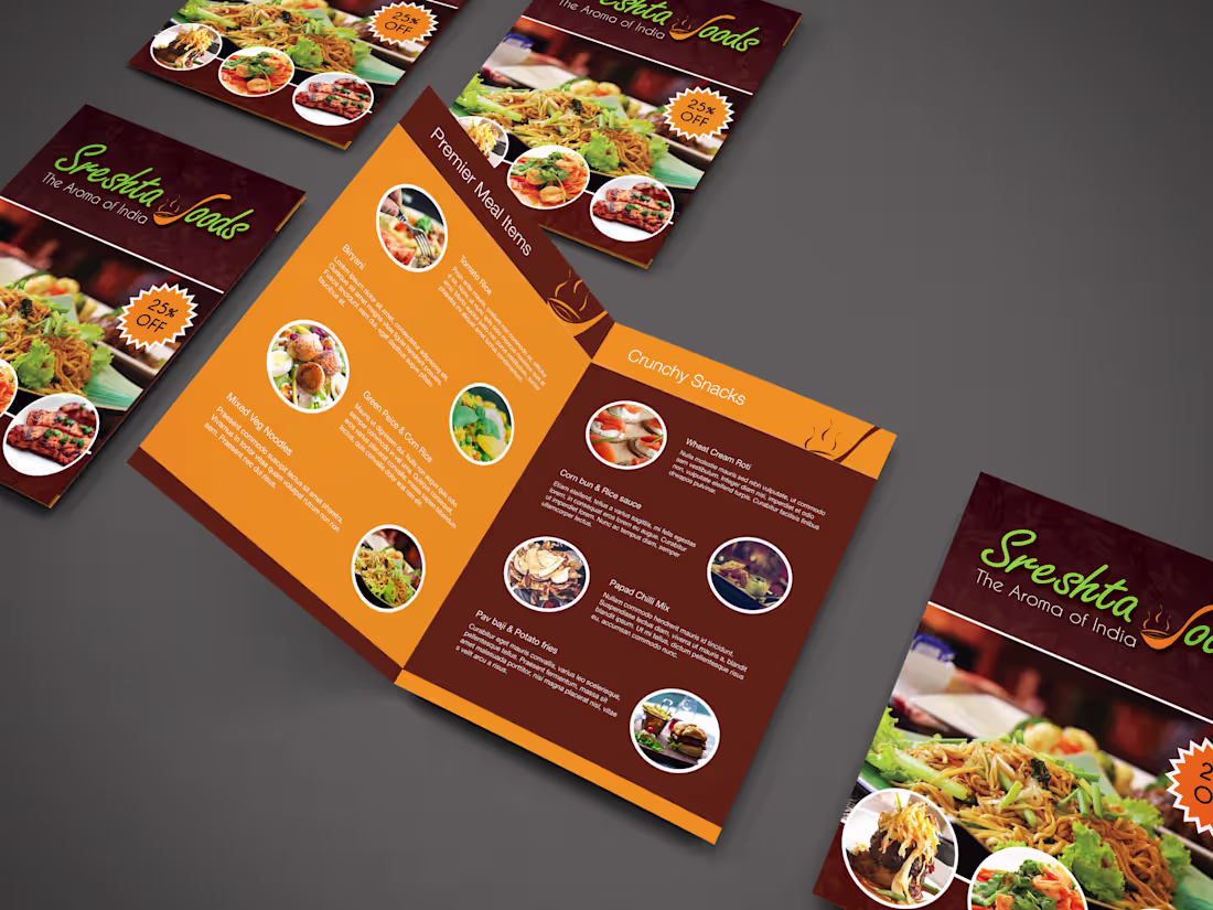 Cover image for Sreshta Foods branding