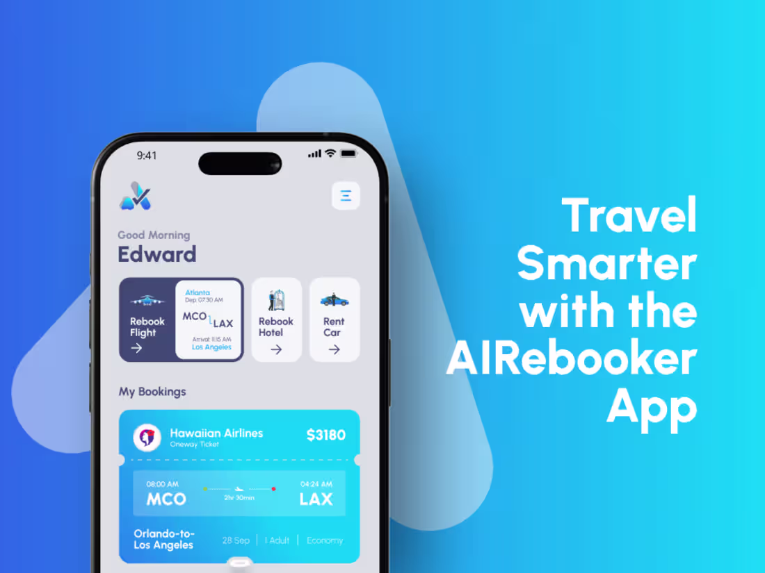 Cover image for Air-Rebooker : An all-in-one travel booking platform for