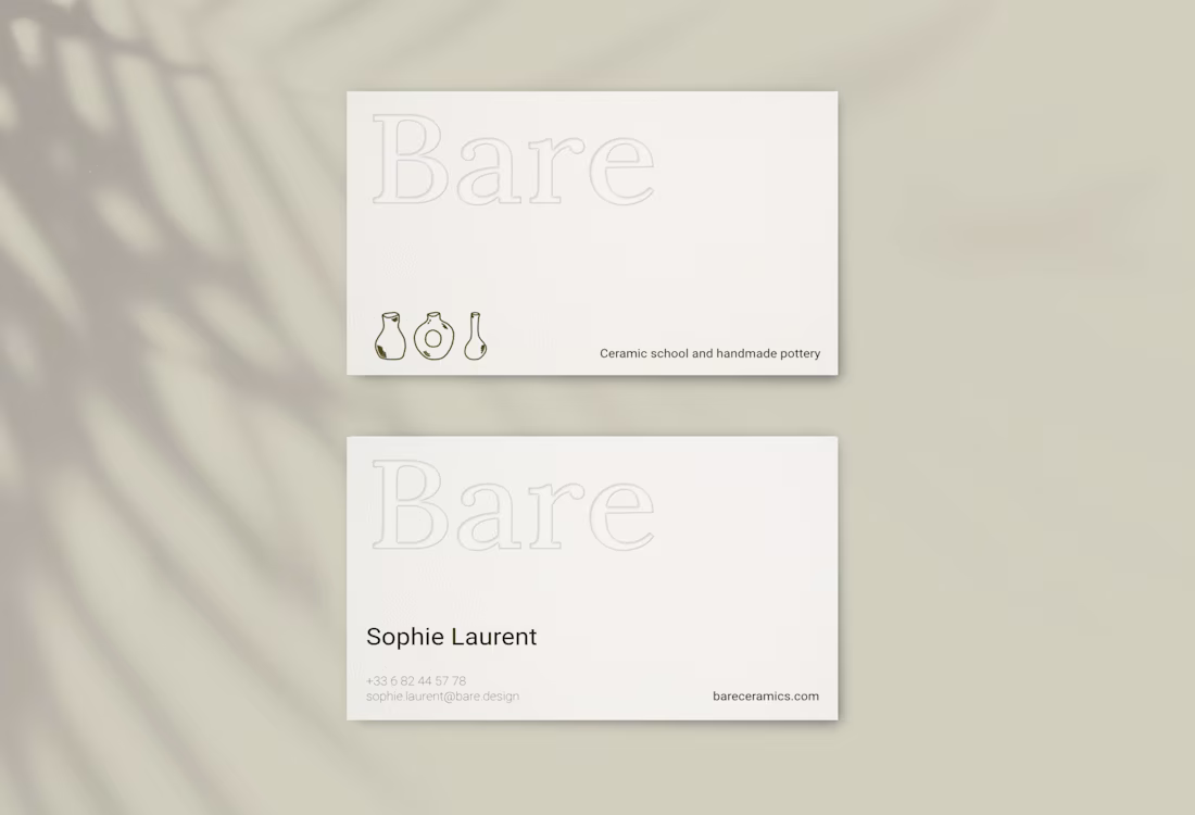 Cover image for Bare ceramics