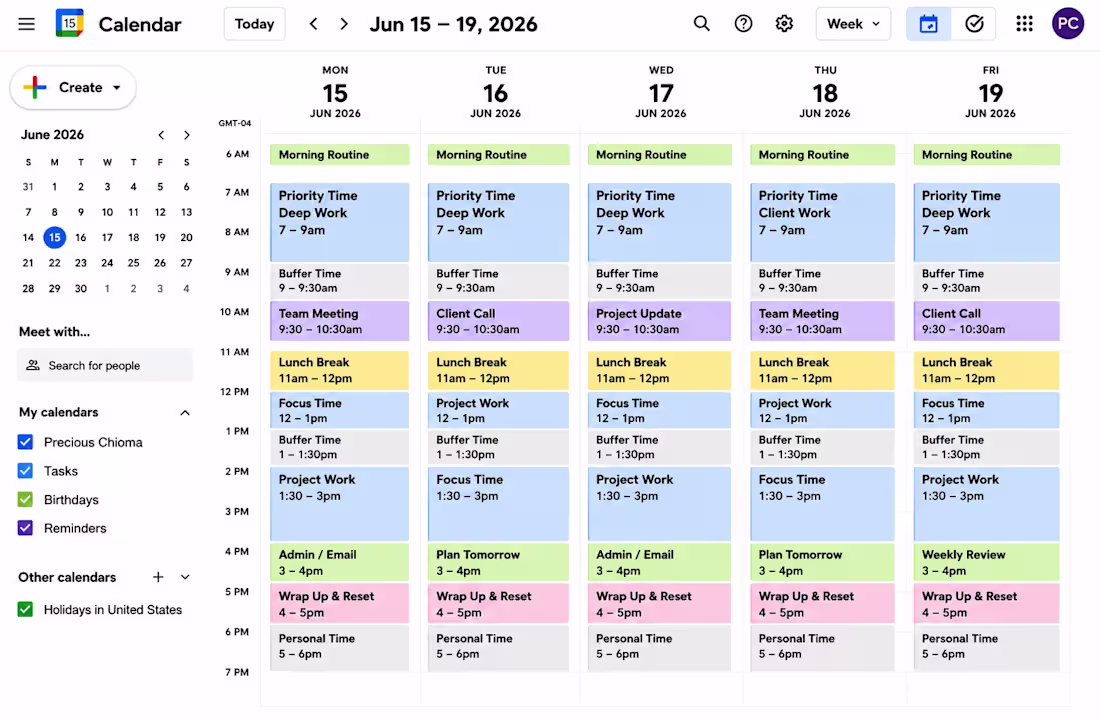 Cover image for Google Calendar 
I would use