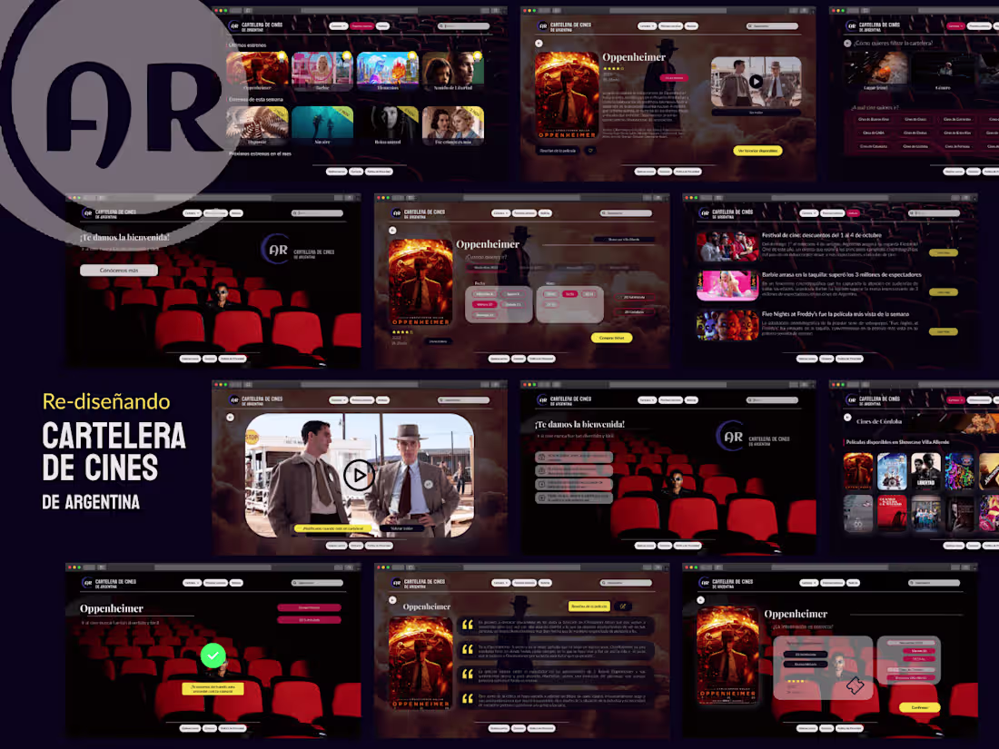 Cover image for Comprehensive UX Overhaul for Cinema Listings Website