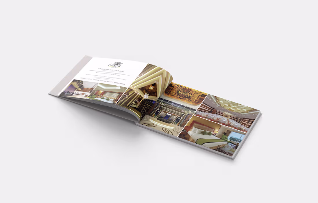 Cover image for Coffee table book created for
