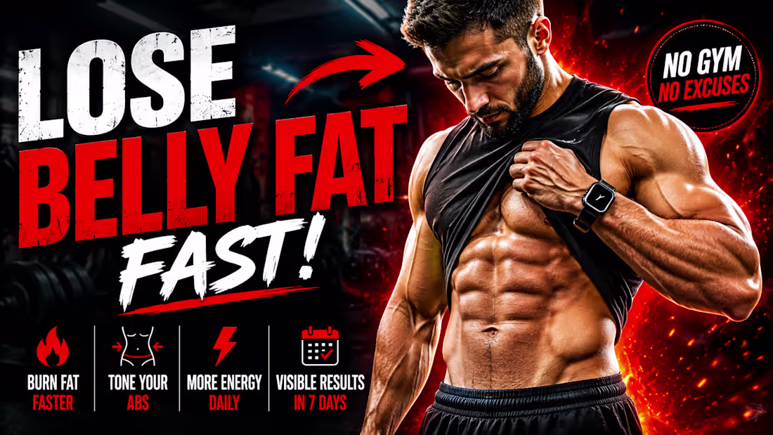 Cover image for 🔥 Lose Belly Fat FAST!
