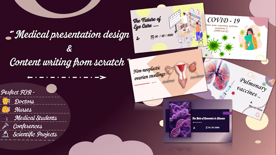 Cover image for Medical presentation from scratch