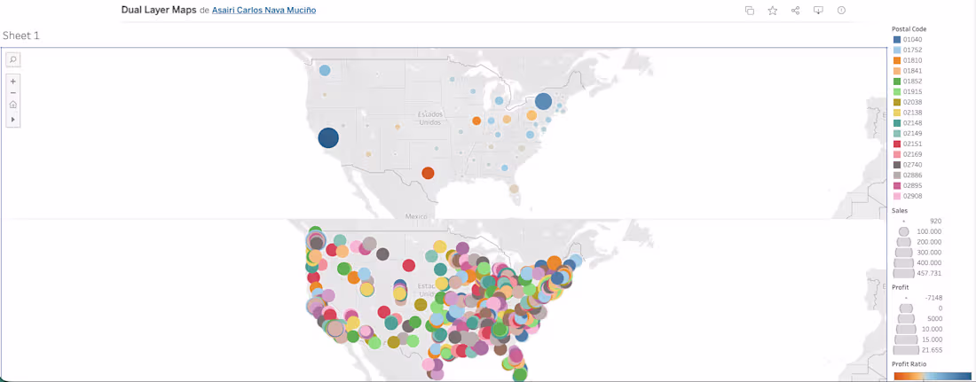 Cover image for Geospatial Sales Analysis – Dual