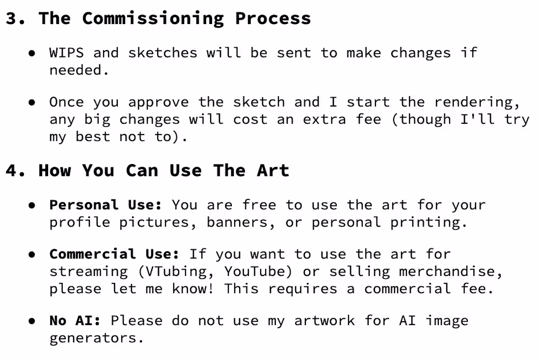 Cover image for Single Commission