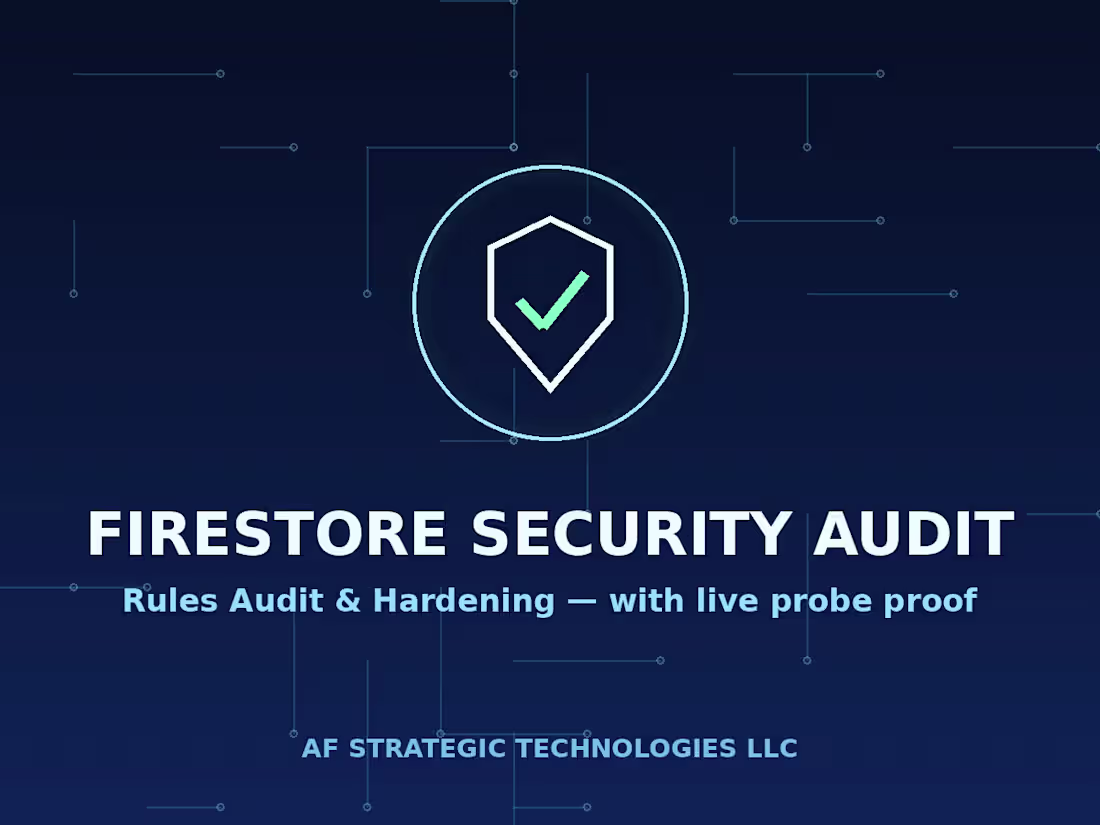 Cover image for Firestore Security Rules Audit — You Get the Attack Log