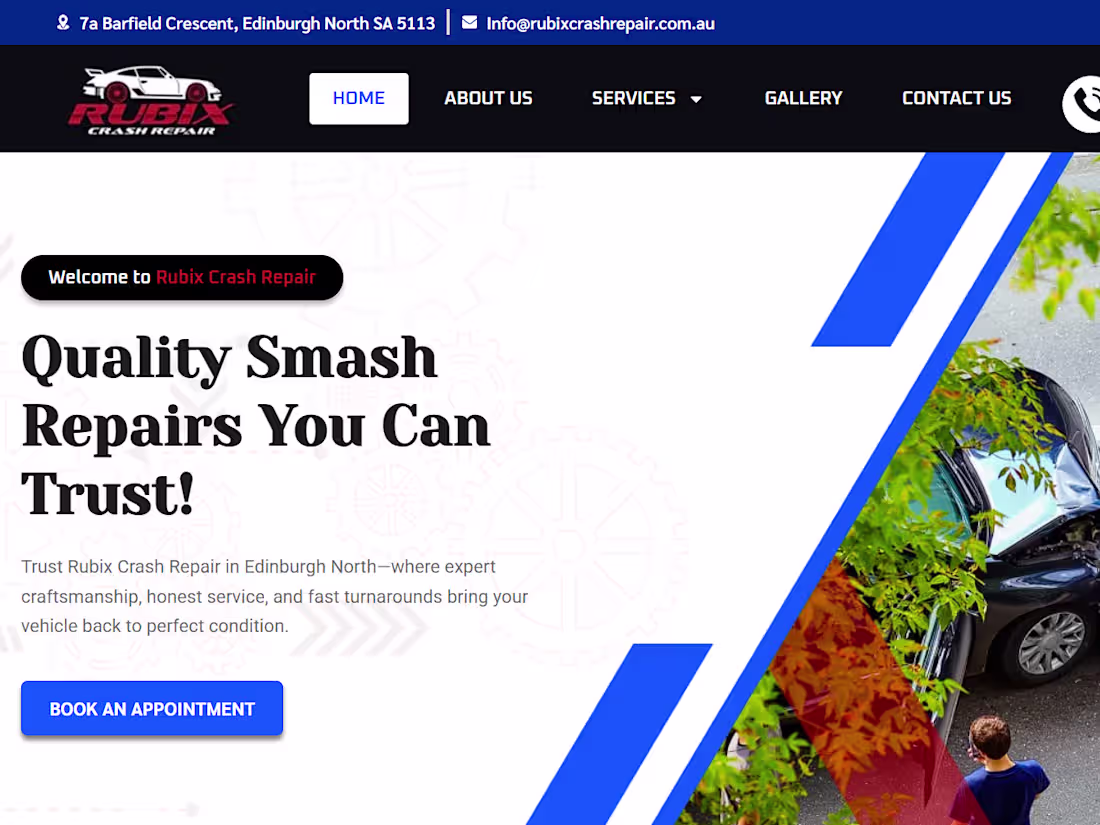 Cover image for Rubix Crash Repair
