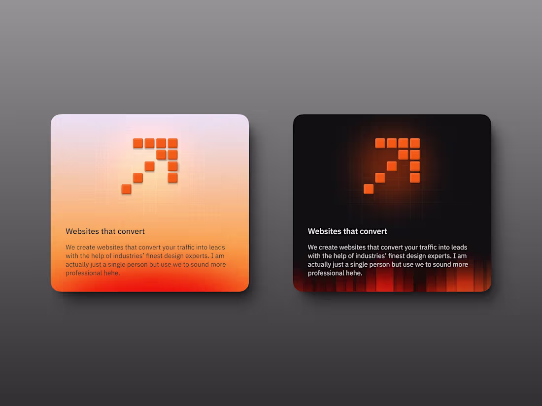 Cover image for Features Cards - Light &