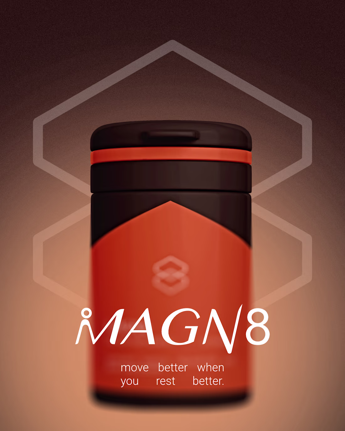 Cover image for Say hello to Magn8. Our formula is scientifically crafted to...