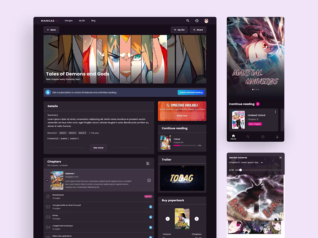 Cover image for Mangas.io