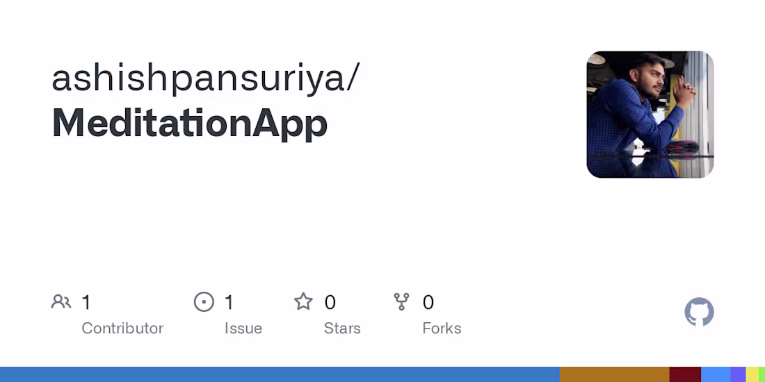 Cover image for ashishpansuriya/MeditationApp