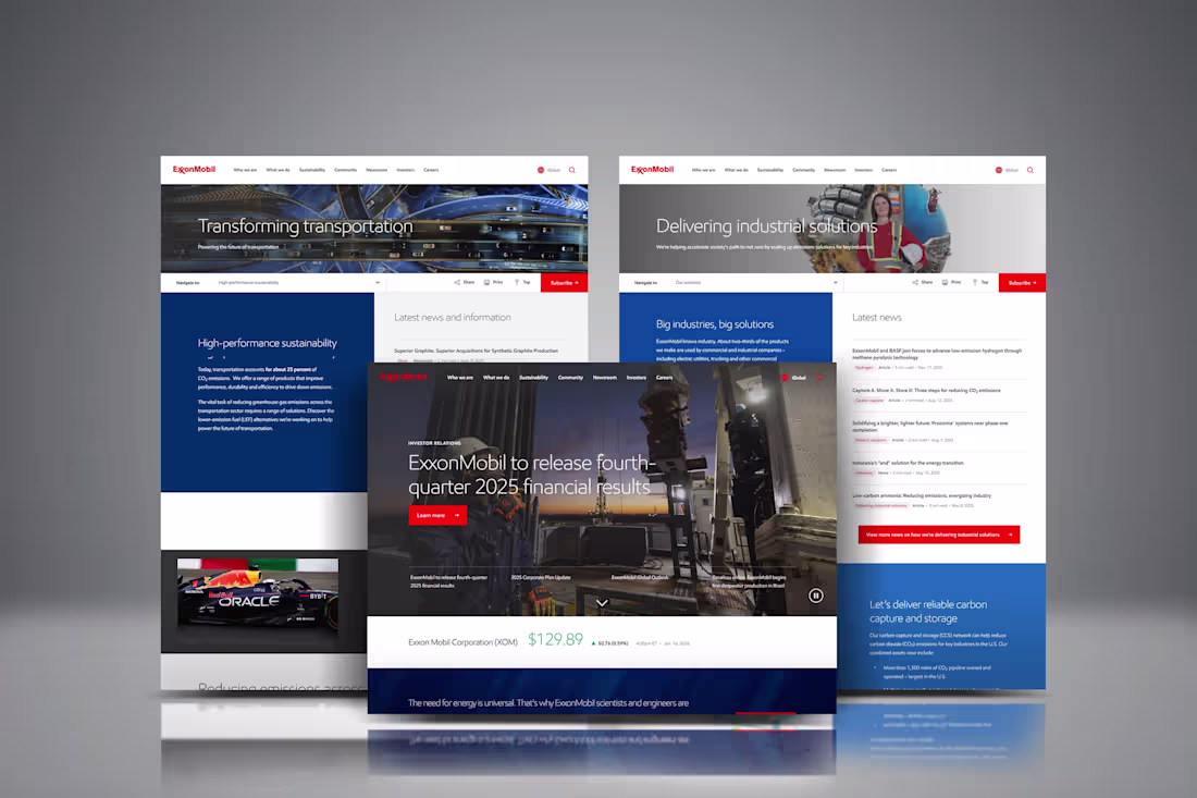 Cover image for Responsive Corporate Website Design with Webflow