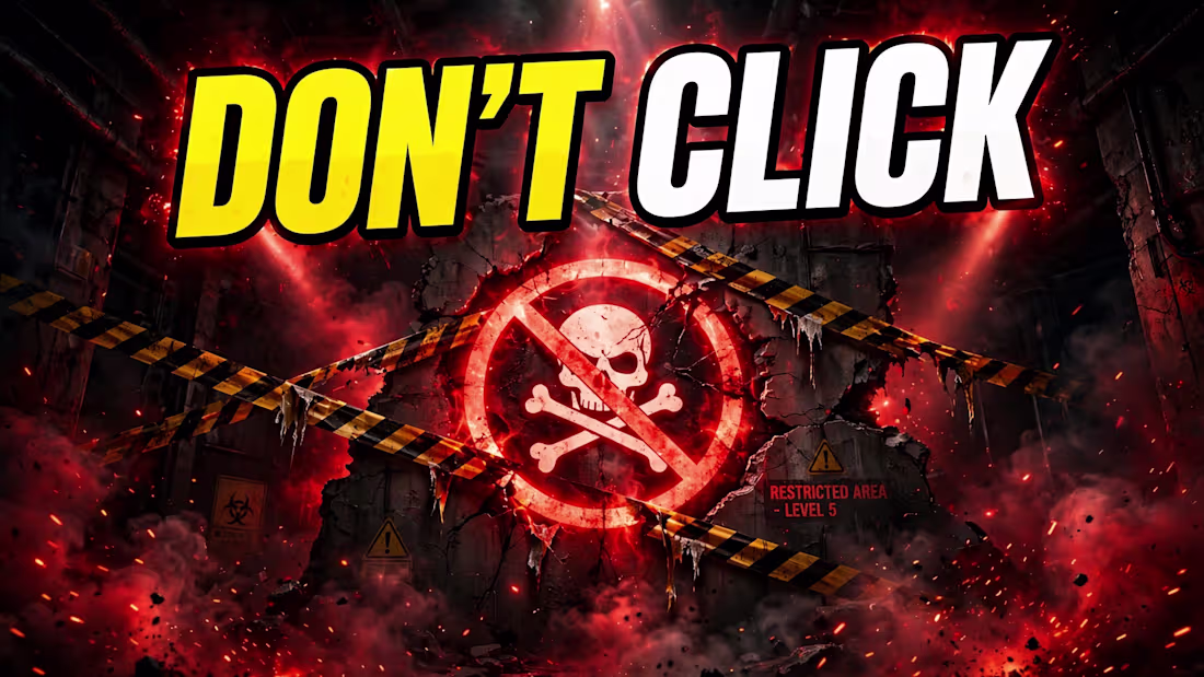 Cover image for DON'T CLICK - Ultra High