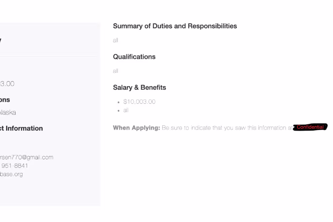 Cover image for Job board for a client's website