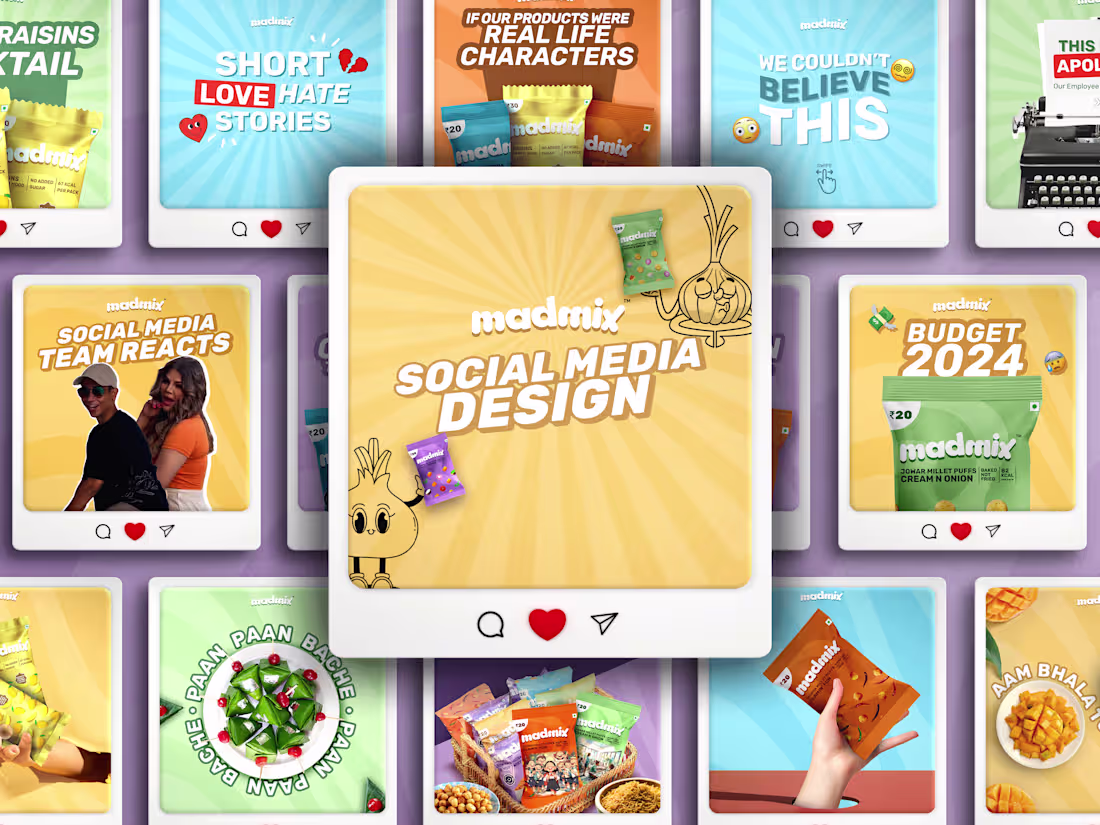 Cover image for Madmix | Social Media Design