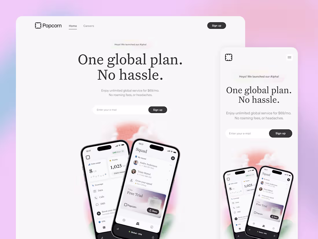 Cover image for Simple Landing Page Design & Development