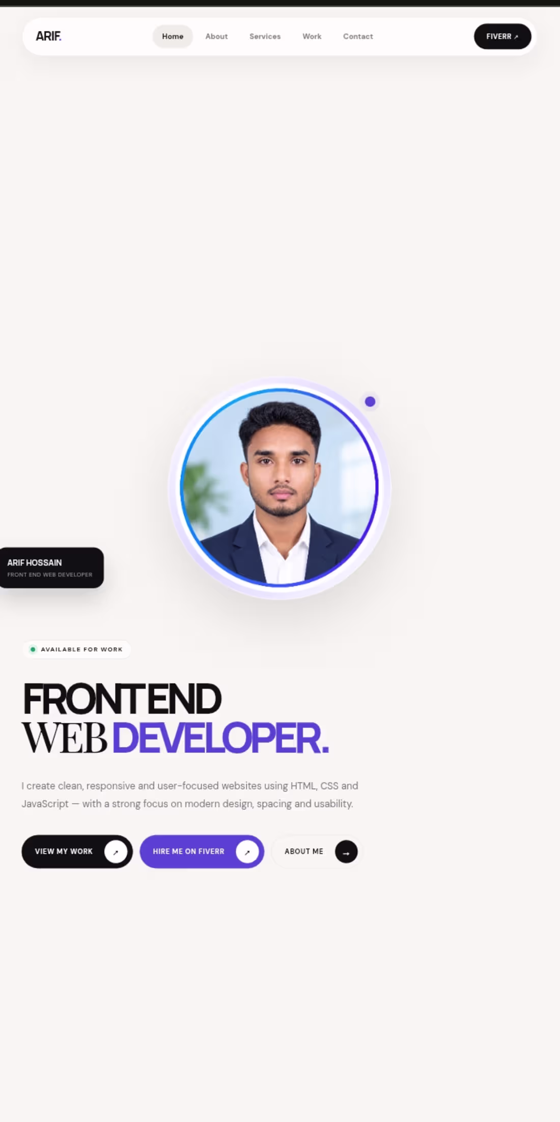 Cover image for I create premium, responsive web