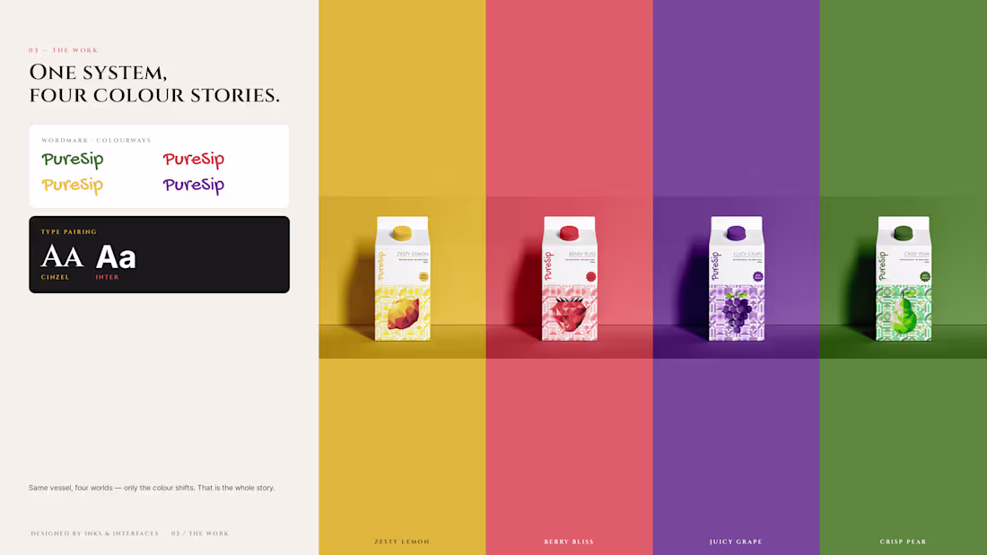 Cover image for Designed a complete brand identity