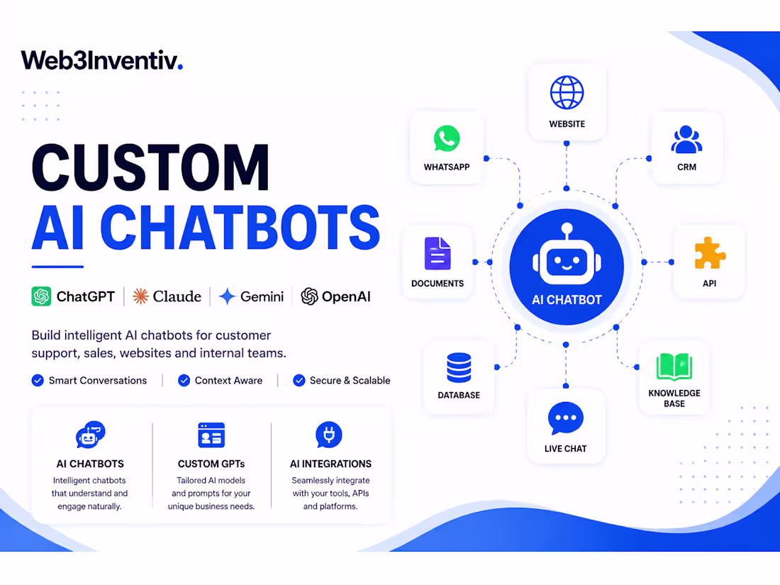 Cover image for AI chatbots Development