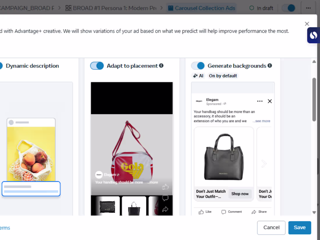 Cover image for Facebook Ads Creative Preview Client Goal: The client needed...