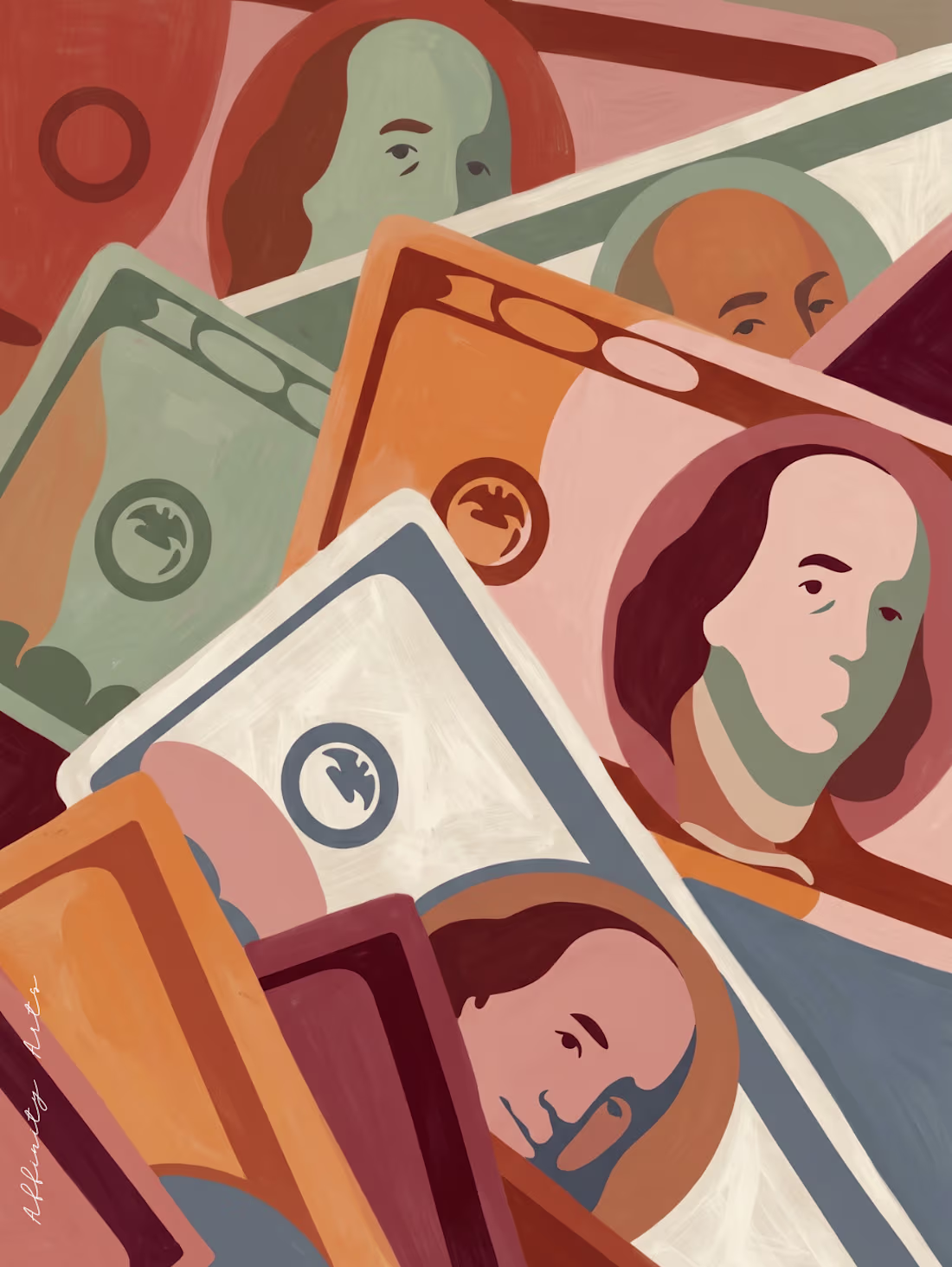 Cover image for "Paper Kings" — Modern Graphic