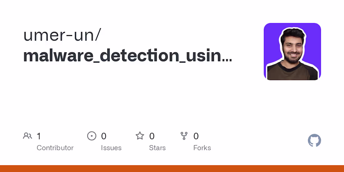 Cover image for Malware Detection using Machine Learning techniques