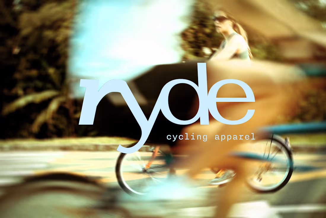 Cover image for RYDE | Cycling Apparel Logo Suite