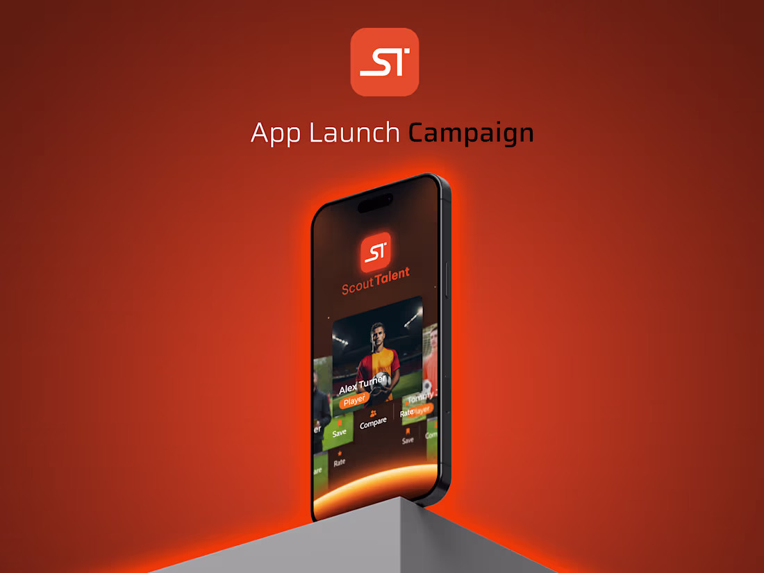 Cover image for Dual Audience Visual Campaign for ScoutTalent