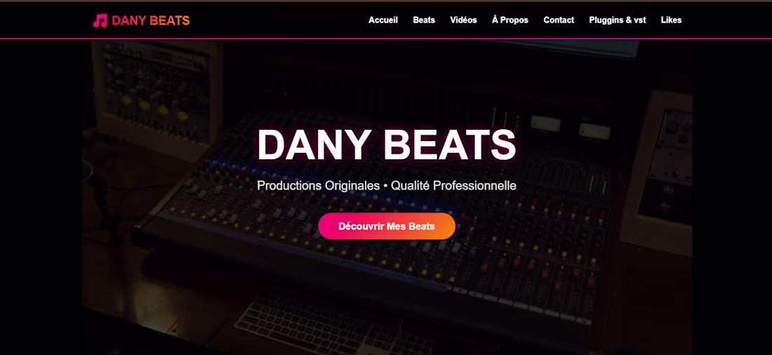 Cover image for a site were i post my beats