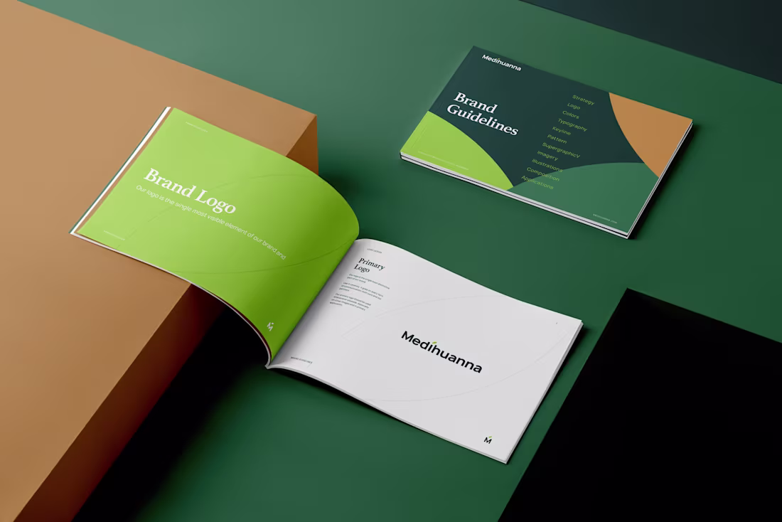 Cover image for Medihuanna • Brand Guidelines Creation