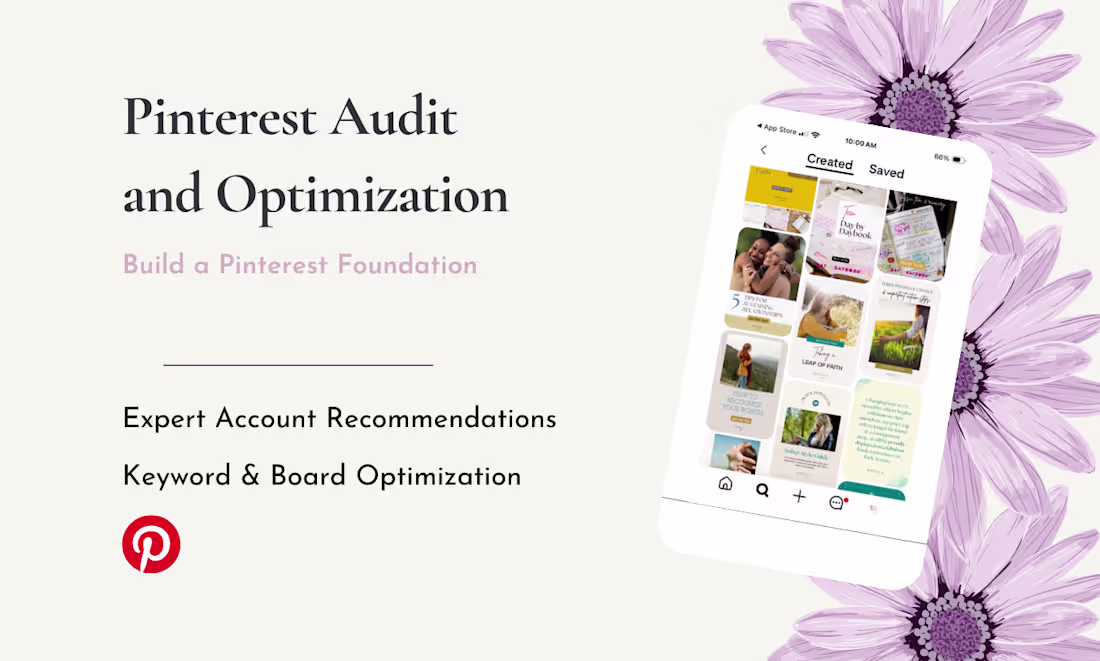 Cover image for Pinterest Account Optimization