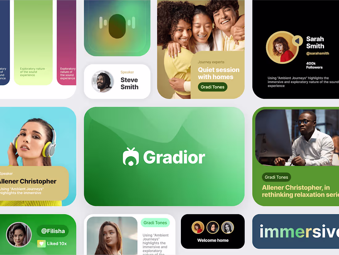 Cover image for Gradior Brand Identity
