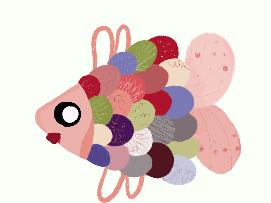 Cover image for Frame By Frame Animation Triangle Character -Swim! 🐟 A play...
