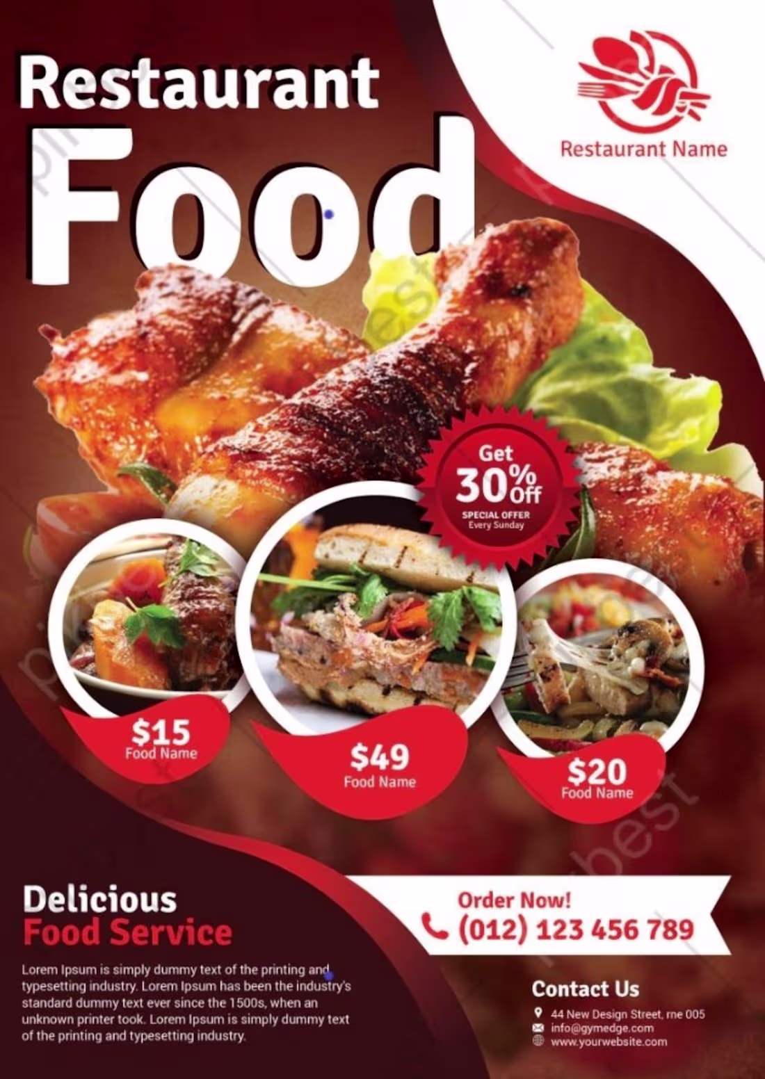 Cover image for Flyer design