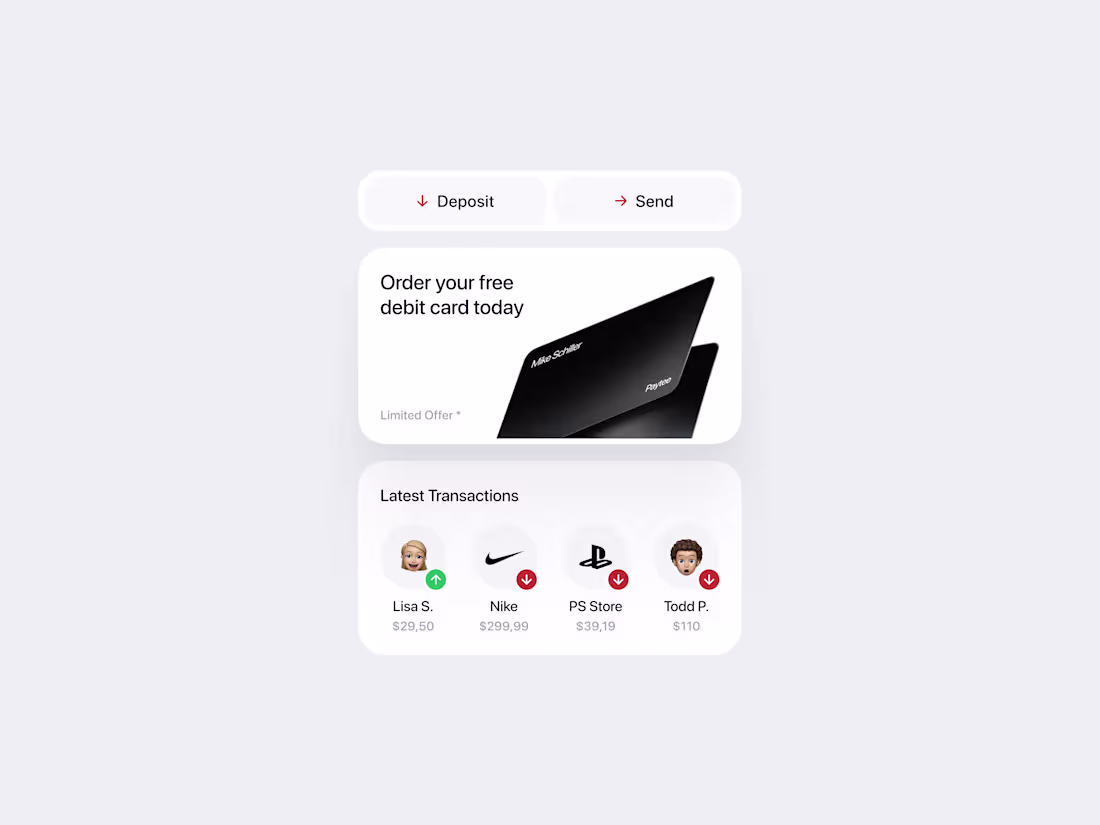 Cover image for Paytee - Fintech App Widgets